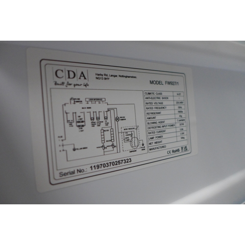 4186 - CDA 70/30 Integrated Fridge Freezer (Frost Free) - model no. -FW927, Original RRP £471.67 inc Vat (4... 