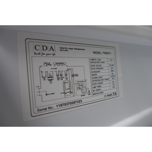 4186 - CDA 70/30 Integrated Fridge Freezer (Frost Free) - model no. -FW927, Original RRP £471.67 inc Vat (4... 