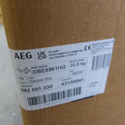 4190 - AEG Chimney Cooker Hood - model no. - DBE5961HG, Original RRP £524.17 inc Vat (463-72) *This lot is ... 