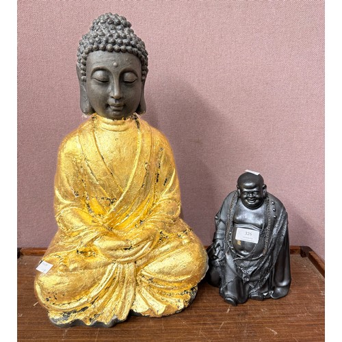 326 - Two figures of Buddha