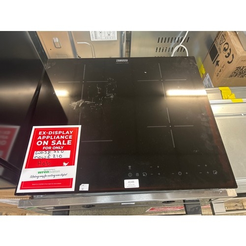 4149 - Zanussi Hob2Hood Induction Hob - model no. - ZITN643K, Original RRP £249.17 inc Vat (463-97) *This l... 