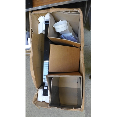 4190 - AEG Chimney Cooker Hood - model no. - DBE5961HG, Original RRP £524.17 inc Vat (463-72) *This lot is ... 