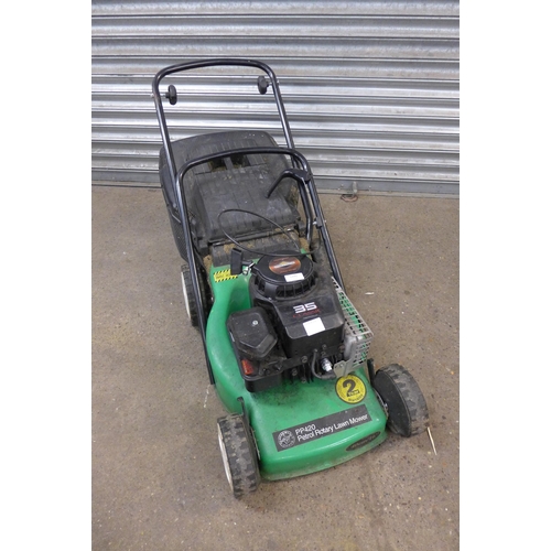 5143 - A Performance Power PP420 petrol rotary lawn mower with with a Briggs and Stratton 35 classic engine... 