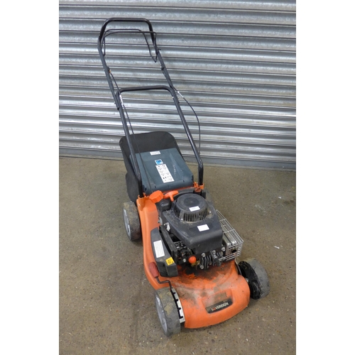 5145 - A Sovereign petrol driven lawn mower with collection box