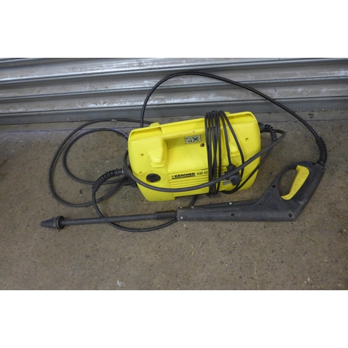 5281 - A Karcher KB-1010 jet wash and a Work Zone jet wash RRKW pressure washer