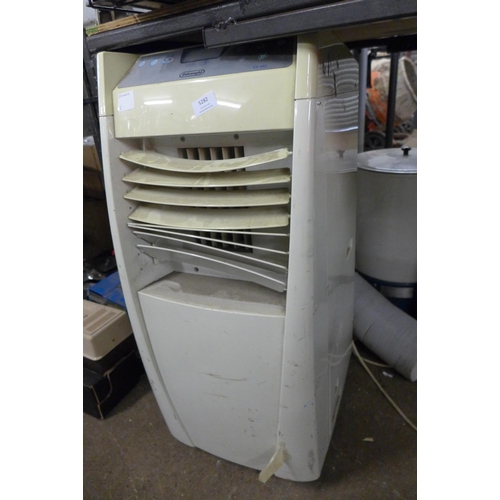 5282 - A Delonghi CF 212 air conditioner, dehumidifier and fan