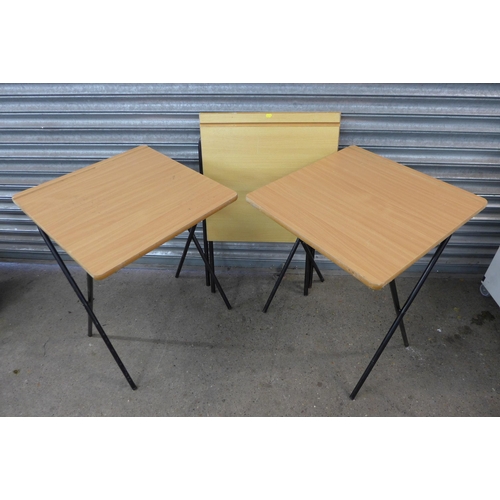 5301 - Three school desks