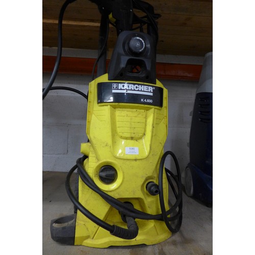 5181 - A Karcher K4.600 jet wash