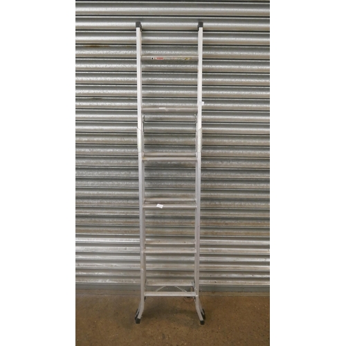 5113 - A Werner Abru aluminium 3-way domestic combination ladder