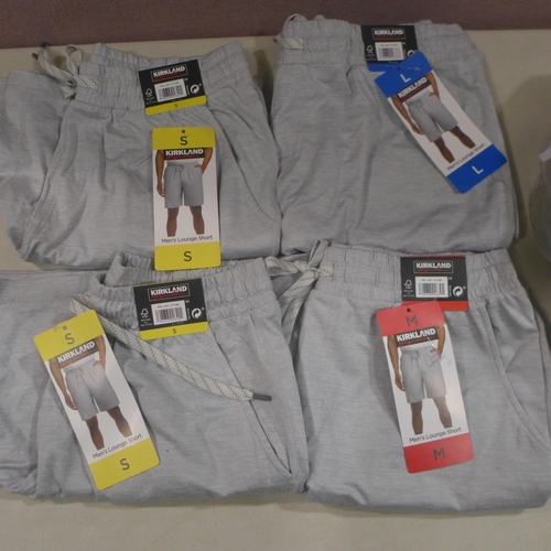 6264 - 14 x Kirkland Men's grey shorts  (sizes S, M, L) (336-73003) *This lot is subject to Vat