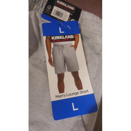 6264 - 14 x Kirkland Men's grey shorts  (sizes S, M, L) (336-73003) *This lot is subject to Vat