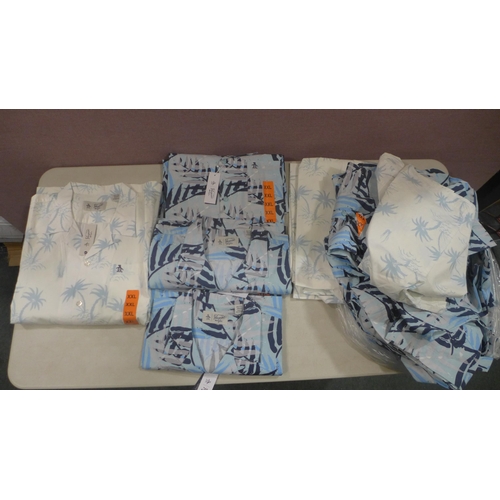 6267 - Quantity of Penguin Hawaiian style shirts, various sizes (332-85008) *This lot is subject to Vat