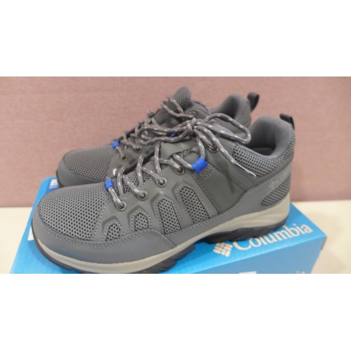 6274 - Columbia waterproof trainers in grey, size 8 UK (336-73003) *This lot is subject to Vat