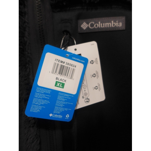 6328 - Columbia fleece jackets in black (size 2 x L, 1 x XL) (332-85005) *This lot is subject to Vat