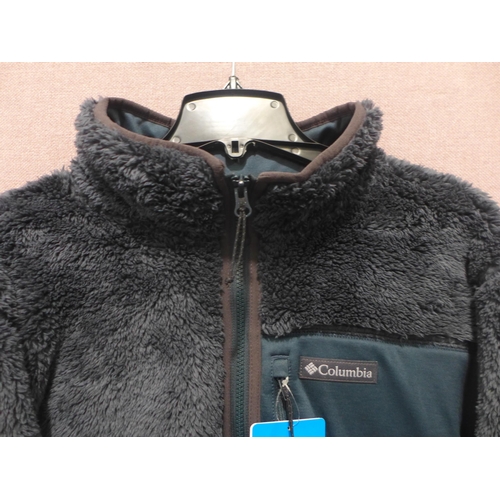 6331 - 2 x Columbia fleece jackets in night shadow, size XL (332-85005) *This lot is subject to Vat