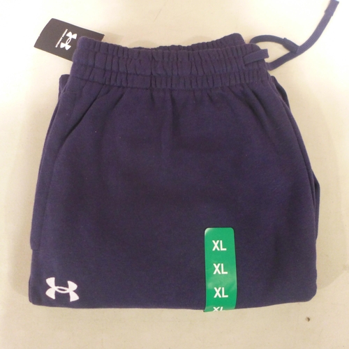 6333 - 4 x Under Armour men's joggers in blue, size XL (332-85005) *This lot is subject to Vat