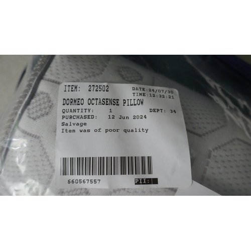 6222 - Dormeo Octasense Pillow   (337-255) *This lot is subject to Vat