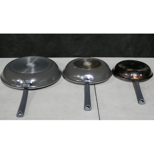 6237 - Tramontina Frying Pans (337-202) *This lot is subject to Vat