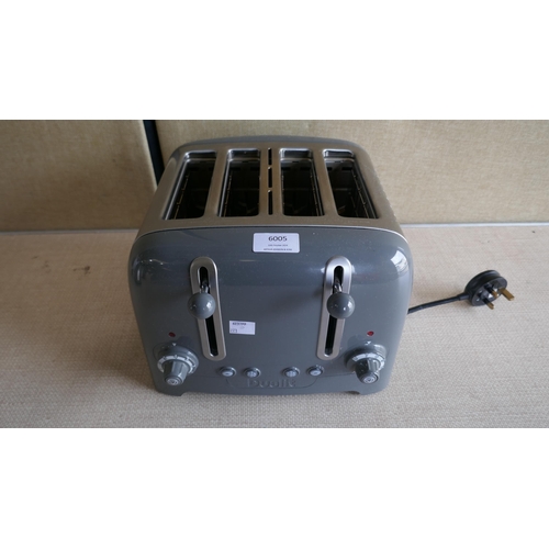 6005 - Dualit Lite Grey Kettle & Toaster with box, Original RRP £99.99 + Vat (337-223) *This lot is subject... 