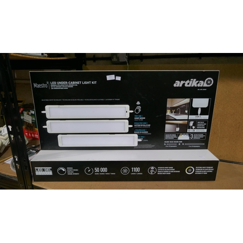 6017 - Artika LED under cabinet light display unit (337-10) *This lot is subject to Vat