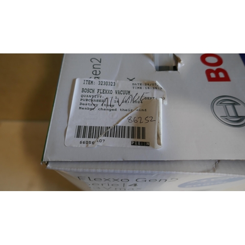 6018 - Bosch Flexxo Vacuum Cleaner with box, Original RRP £149.99 + Vat (337-240) *This lot is subject to V... 