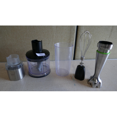 6027 - Braun Hand Blender (model no: Mq9138Xi) (337-54) *This lot is subject to Vat