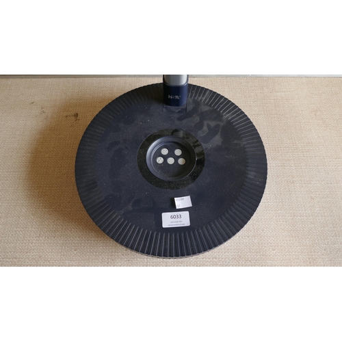 6033 - Nsa Folding Stand Fan     (337-305) *This lot is subject to Vat