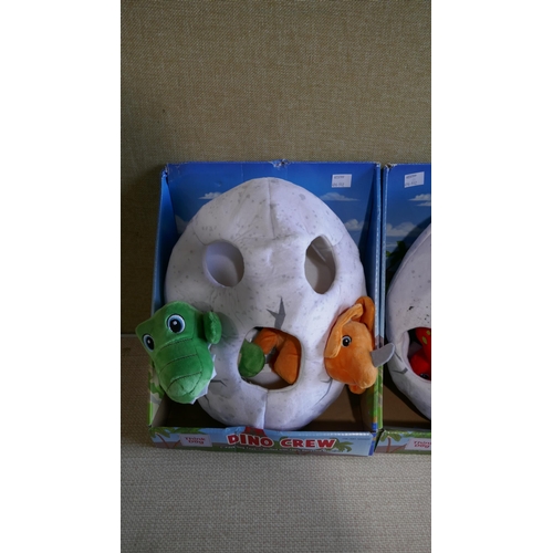 6039 - Dino Crew Dog Toy 6 Pack   (337-505-507) *This lot is subject to Vat