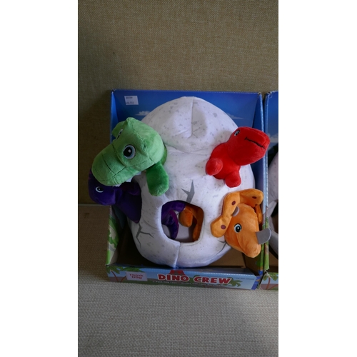 6040 - Dino Crew Dog Toy 6 Pack   (337-508-510) *This lot is subject to Vat