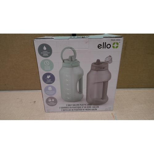 6056 - Two Ello Water Bottles  (337-413) *This lot is subject to Vat