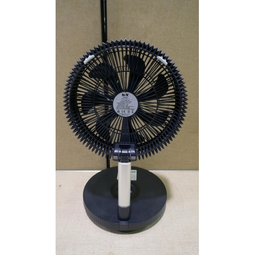 6057 - Nsa Folding Stand Fan     (337-234) *This lot is subject to Vat