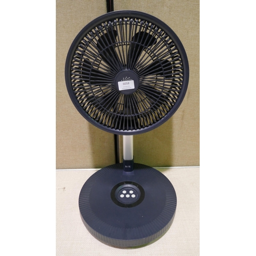 6058 - Nsa Folding Stand Fan     (337-233) *This lot is subject to Vat