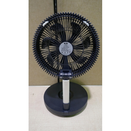 6058 - Nsa Folding Stand Fan     (337-233) *This lot is subject to Vat