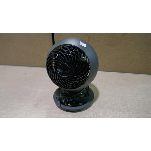 6065 - Iris Woozoo Grey Desk Fan with box (337-224) *This lot is subject to Vat