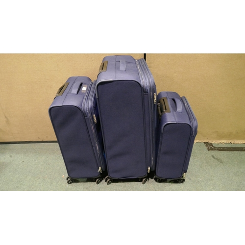 6070 - American Tourister 3 Piece Softside Luggage Cases, Original RRP £164.99 + Vat (337-293) *This lot is... 