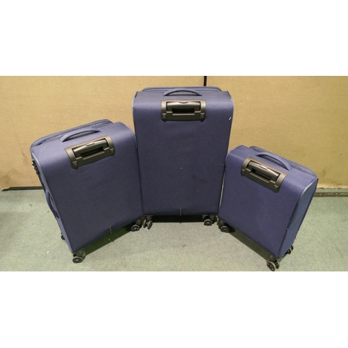 6070 - American Tourister 3 Piece Softside Luggage Cases, Original RRP £164.99 + Vat (337-293) *This lot is... 