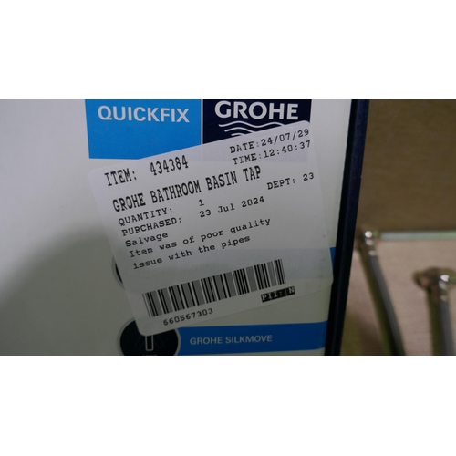 6082 - Grohe Bathroom Basin Mixer Tap (337-226) *This lot is subject to Vat