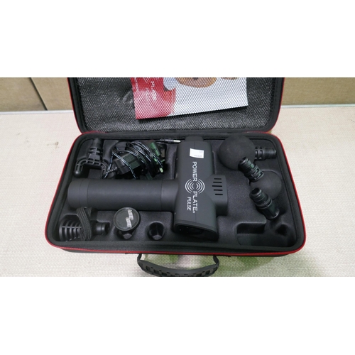 6100 - Power Plate Pulse Massage Gun with accessories and case, Original RRP £119.99 + Vat (337-222) *This ... 