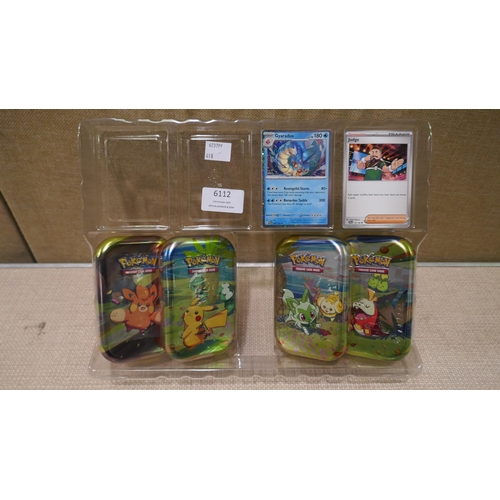 6112 - Pokemon Mini Tins (337-418) *This lot is subject to Vat