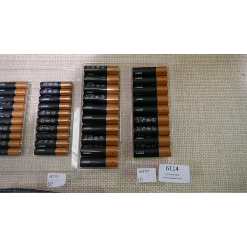 6114 - Two Pairs of Fgx glasses and Duracell AA & AAA Batteries (337-43,269,270) *This lot is subject to Va... 