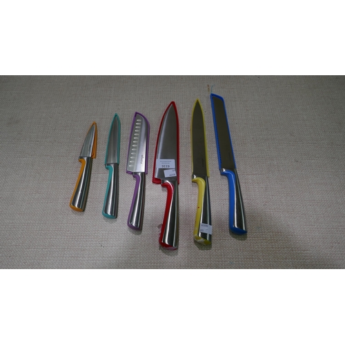 6116 - Skandia 6Pc Knife Set (337-495) *This lot is subject to Vat