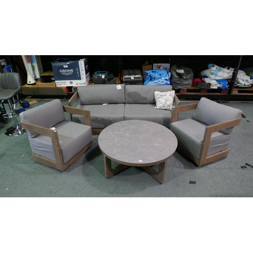 6291 - Menorca 4 piece Deep Seating Set - Marked Cushions, Original RRP £1499.99 + Vat (337-319) *This lot ... 