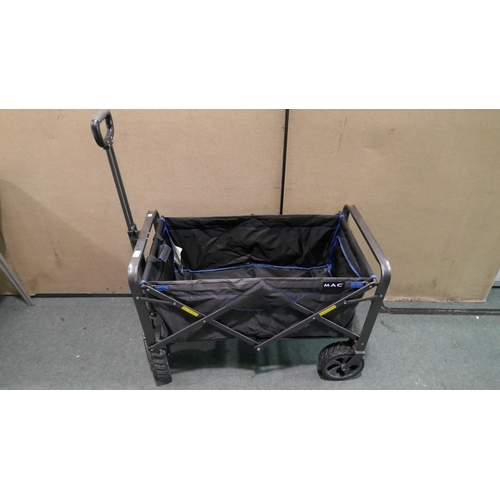 6296 - Mac Sports XL Steel Folding Wagon (337-421) *This lot is subject to Vat