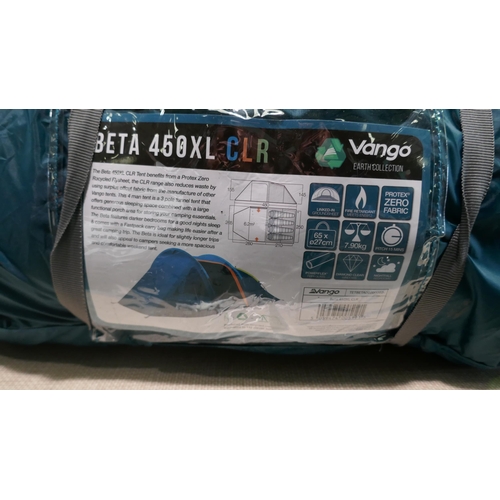 6306 - Vango Beta 450 Xl 4 Person Tent, Original RRP £141.66 + Vat (337-193) *This lot is subject to Vat