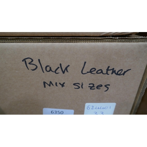 6350 - 20 x Hilary Radley faux leather trousers in black , various sizes (332-85008) *This lot is subject t... 