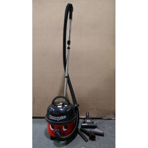 6133 - Henry Micro Hi-Flo Vacuum Cleaner with accessories (model no: 900671/Hvr200M)   , Original RRP £139.... 