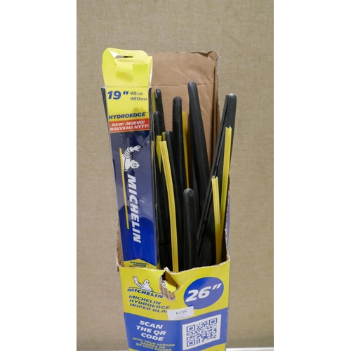 6136 - Large Quantity of Michelin Wiper Blades (337-464,468-484) *This lot is subject to Vat