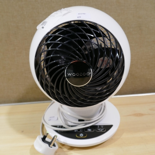 6149 - Nsa Midi Tower Fan (Damaged) and an Iris Woozoo 5 Speed Fan (337-325,429) *This lot is subject to Va... 