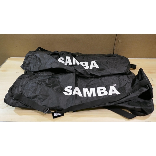 6153 - Five Samba football bags (337-517,518) *This lot is subject to Vat