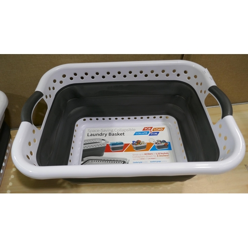 6157 - Two Pop & Load Laundry Baskets (Damaged) (337-378,379) *This lot is subject to Vat